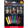Set 8 Creioane Colorate pentru Față și Corp