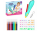 Set de Graffiti Electric pentru Copii - Kit Creativ cu 12 Markere | image