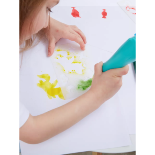 Set de Graffiti Electric pentru Copii - Kit Creativ cu 12 Markere