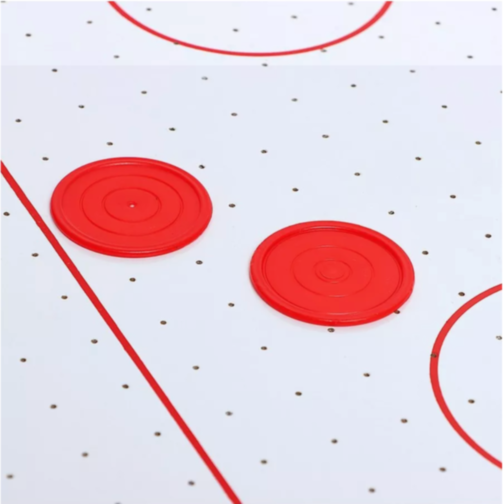 Masă de Air Hockey Compactă pentru Distracție Acasă