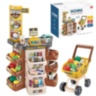 Mini Supermarket pentru Copii cu Cărucior și Casă