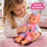 Păpușă bebeluș 28 cm cu sunete și accesorii