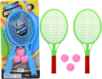 Set 2 Rachete Badminton cu 3 mingi