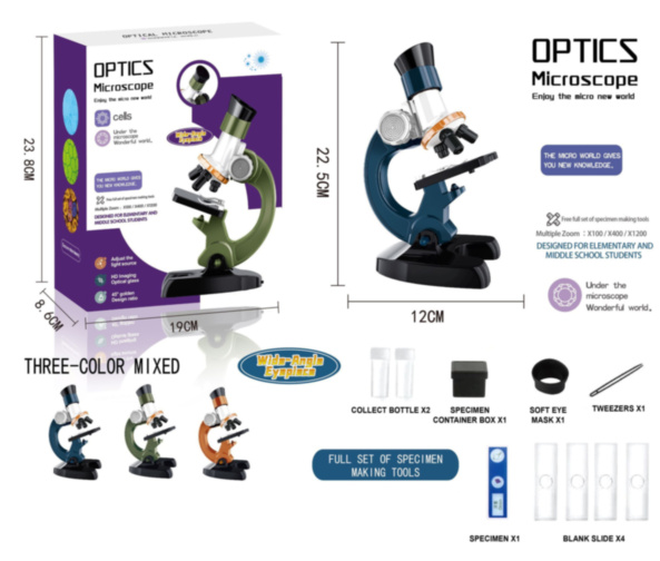 Microscop Științific cu Iluminare