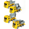 Set 4 Mașini de Construcții – Camioane și Utilaje pentru Copii