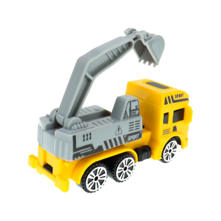 Set 4 Mașini de Construcții – Camioane și Utilaje pentru Copii