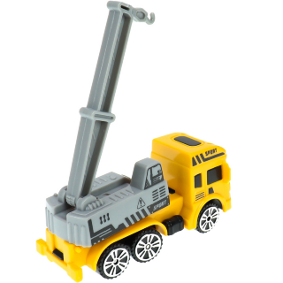 Set 4 Mașini de Construcții – Camioane și Utilaje pentru Copii