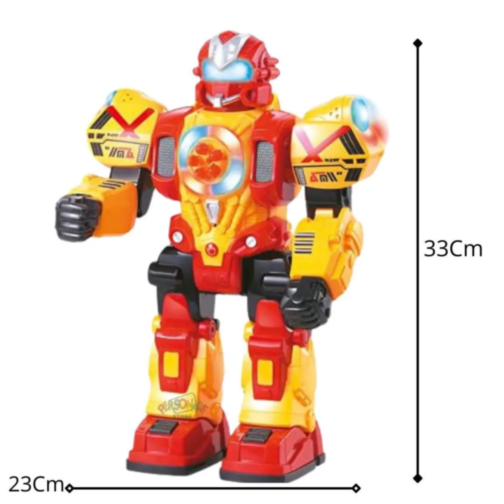Robot Interactiv cu Telecomandă și Proiectile - Joc de Luptă pentru Copii