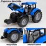 Tractor de jucărie cu inerție și capotă mobilă
