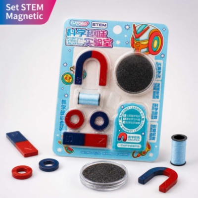 Set STEM Magnetic pentru Experimente și Învățare prin Joacă | image