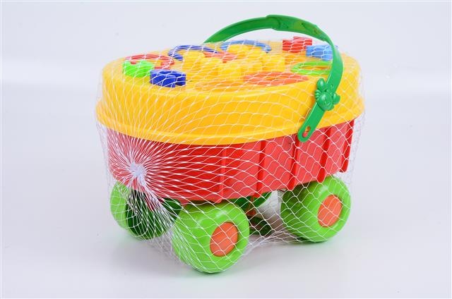 43pcs blocks car
