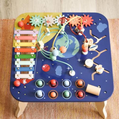 Masă Interactivă cu Activități Educaționale – Explorația Spațiului