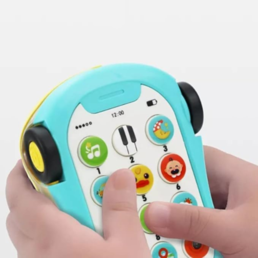 Mașină Interactivă cu Telefon Bebe – Lumină și Sunete