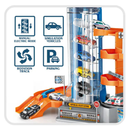 Parcare cu Lift pentru Mașinuțe 