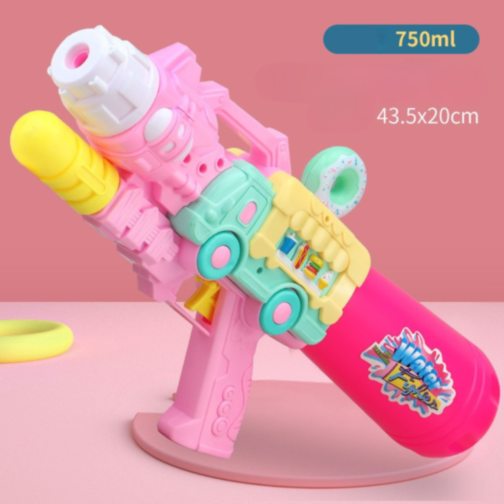 Pistol cu Apă 750 ml, Design Food Truck (culoare aleatorie)