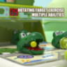 Mașină de Pinball Interactivă cu Crocodili și Bile Colorate (culoare aleatorie)