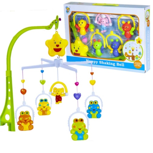 Caruselul Muzical pentru Pătuc cu Fluturași