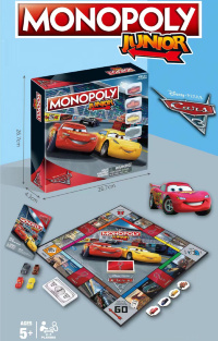 Monopoly Junior Ediția Cars 2