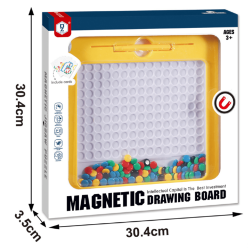 Tabla Magnetică de Desen și Sortare cu Cartonașe