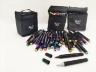 Set 48 Markere cu 2 Capete pentru Colorat cu 2 Capete  