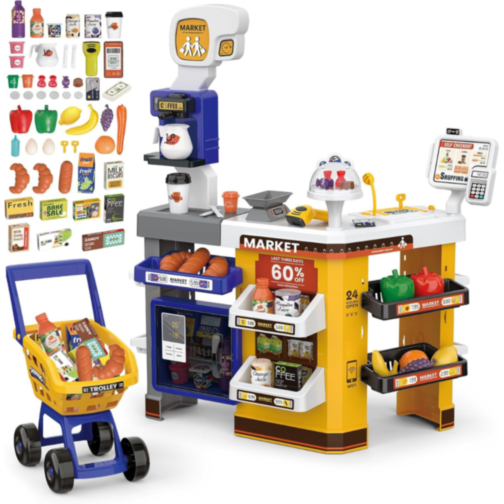 Set Interactiv Magazin cu Accesorii – Experiență Completă de Joacă