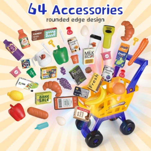 Set Interactiv Magazin cu Accesorii – Experiență Completă de Joacă