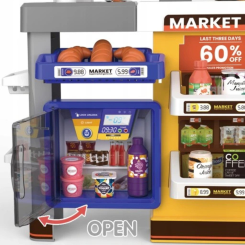 Set Interactiv Magazin cu Accesorii – Experiență Completă de Joacă