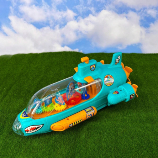Submarin Explorator cu Lumini, Sunete și Mișcare Interactivă