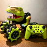 Mașină Stunt Dinozaur cu Abur și Sunete