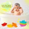 Set 6 Bărcuțe Colorate pentru Joacă în Apă și Nisip