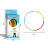 Hula Hoop Colorat - Ușor de Asamblat și Transportat, Diametru 60cm