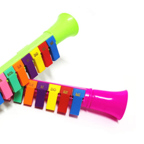 Melodica Colorată cu Clape Muzicale pentru Copii (culoare aleatorie)