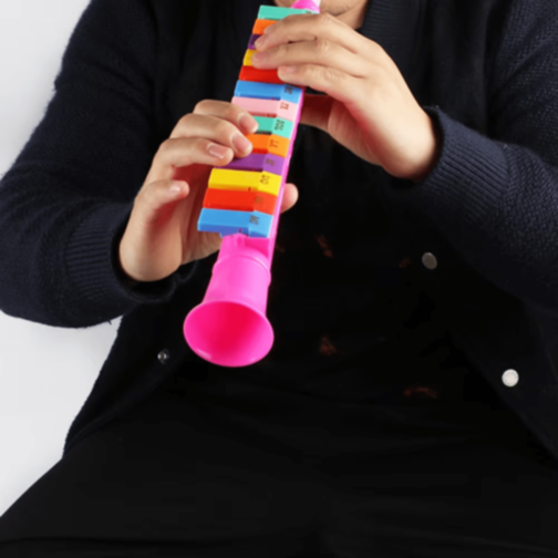 Melodica Colorată cu Clape Muzicale pentru Copii (culoare aleatorie)