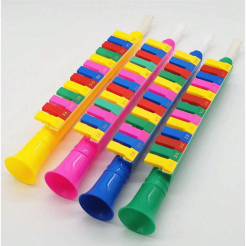 Melodica Colorată cu Clape Muzicale pentru Copii (culoare aleatorie)