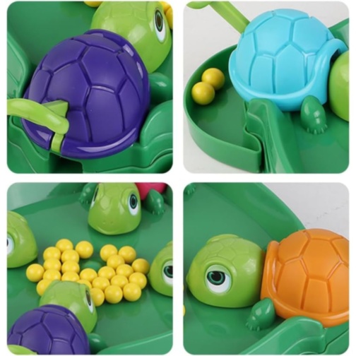 Joc Interactiv cu Țestoase și Biluțe Colorate