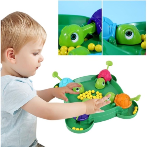 Joc Interactiv cu Țestoase și Biluțe Colorate