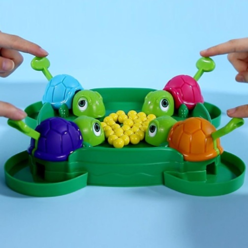 Joc Interactiv cu Țestoase și Biluțe Colorate