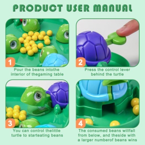 Joc Interactiv cu Țestoase și Biluțe Colorate