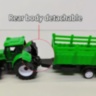 Tractor cu Remorcă Detașabilă cu Inerție pentru Copii