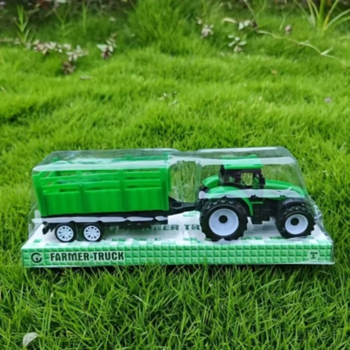 Tractor cu Remorcă Detașabilă cu Inerție pentru Copii