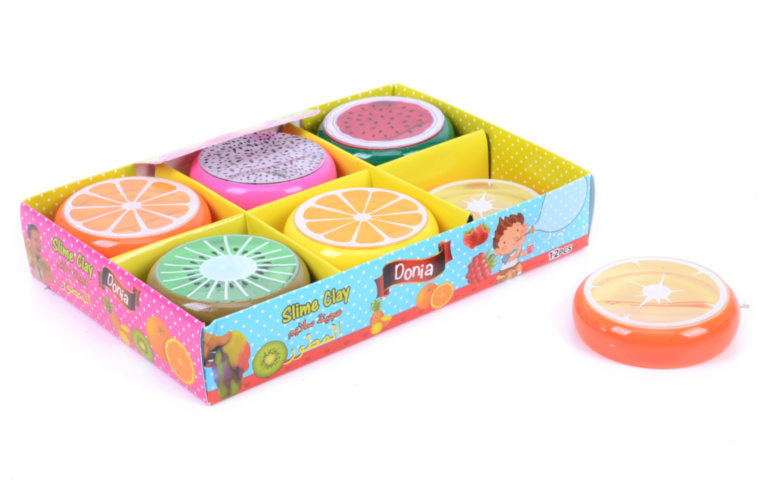 Gelatina Slime în Formă Irezistibilă de Fructe, 18buc/set preț 1 buc.