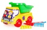 Camion cu Lopățica, Greblă și Formă de Nisip, 35cm  