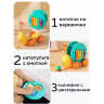Melcul Multifuncțional 3-în-1 cu Xilofon și Catapultă (culoare aleatorie)