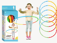 Hula Hoop Colorat - 8 Piese, Diametru 79 cm | image