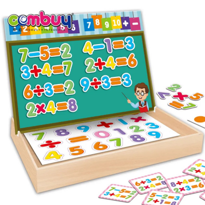 Tablă magnetică educativă 2 în 1 pentru copii | image