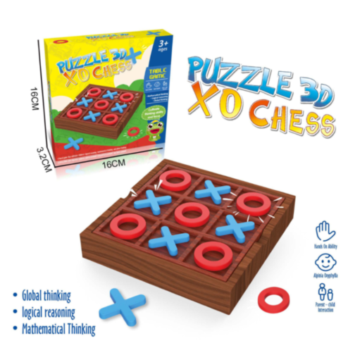 Tic Tac Toe - Joc Interactiv de Logică pentru Copii și Familie