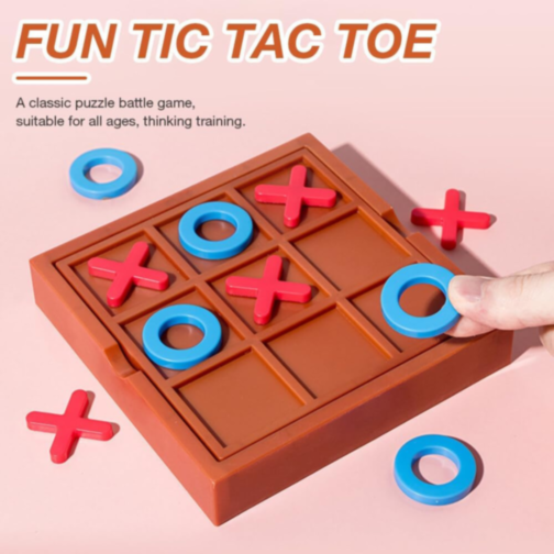 Tic Tac Toe - Joc Interactiv de Logică pentru Copii și Familie