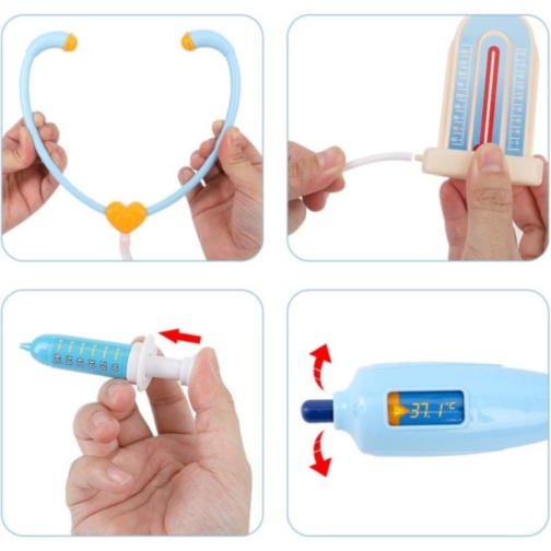 Set Doctor pentru Copii cu Valiză și Accesorii