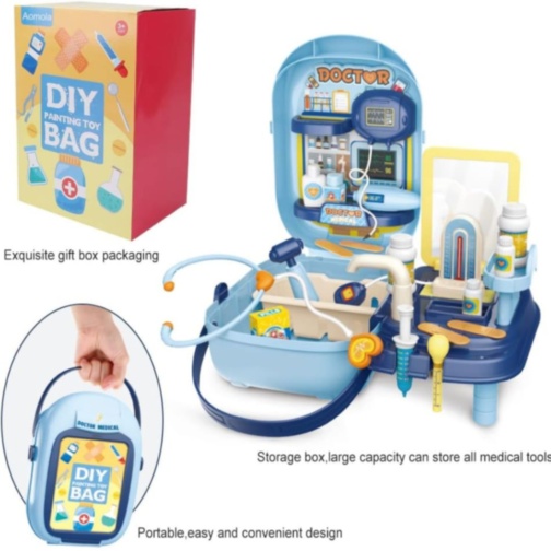 Set Doctor pentru Copii cu Valiză și Accesorii