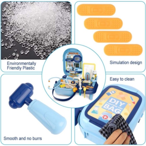 Set Doctor pentru Copii cu Valiză și Accesorii